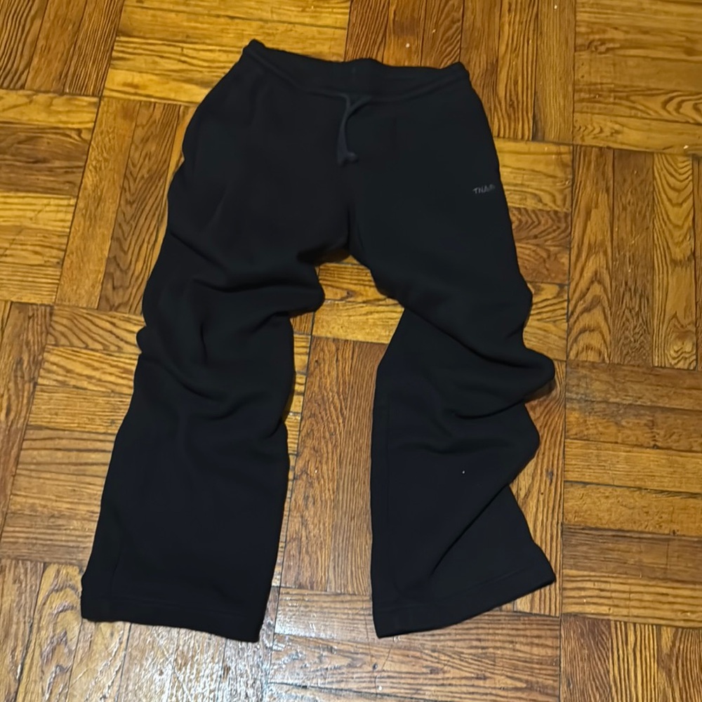 TNA Black Sweatpants with Gathered Detail